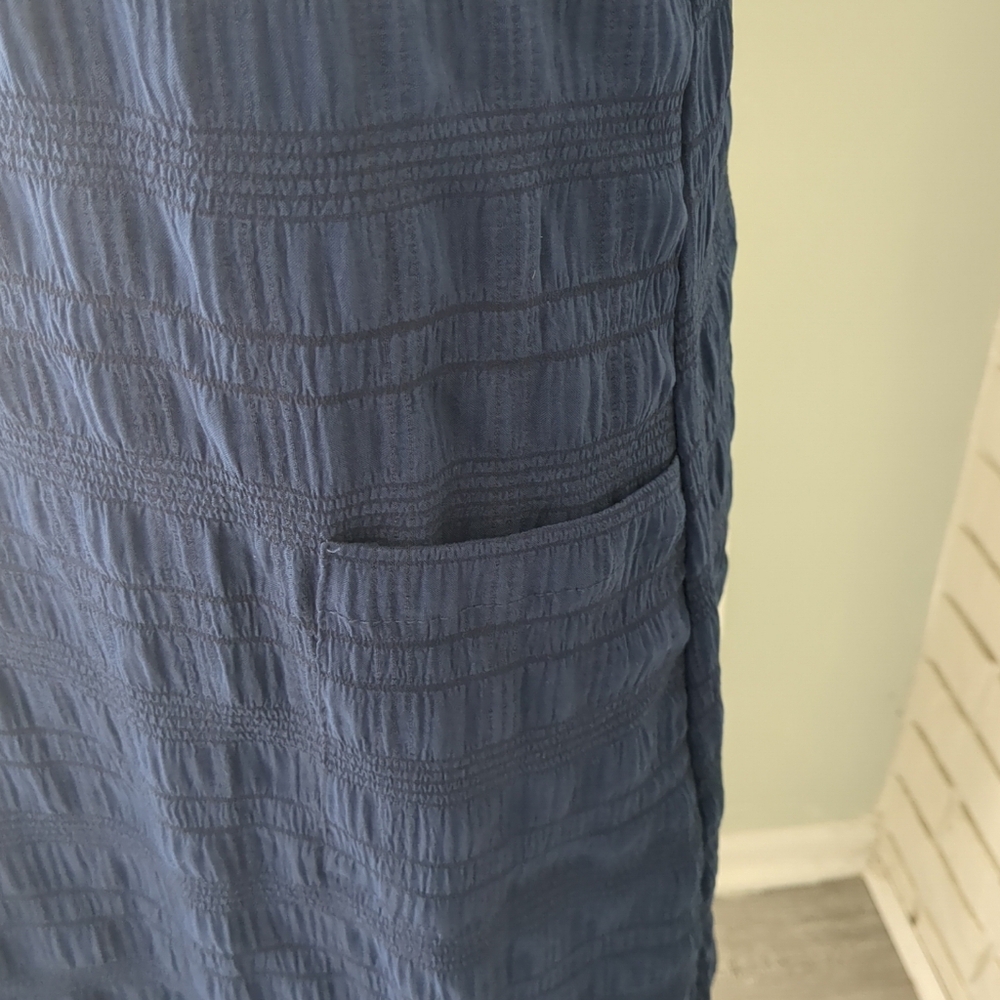 **3/$10** Unbranded Navy Blue Dress Size XL - Picture 4 of 5